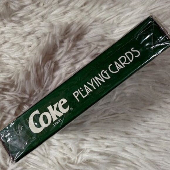 Vintage Coca-Cola Santa 'For Sparkling Holidays' Tin + 2 Decks of Playing Cards - Picture 11 of 13